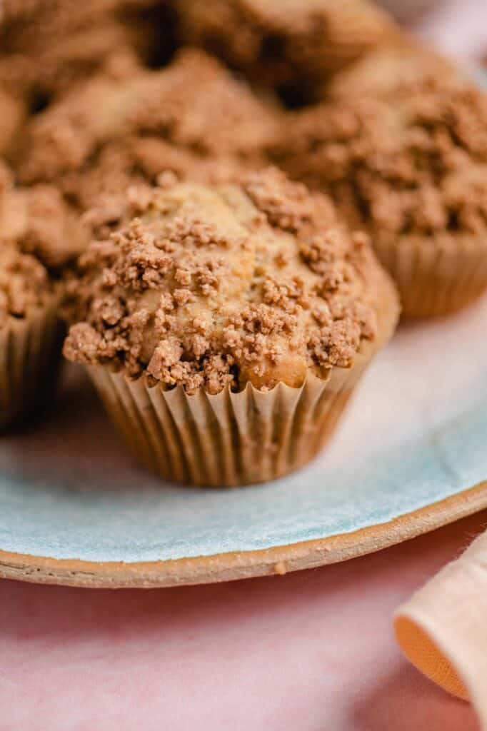 Vegane Zimt Crumble Muffins