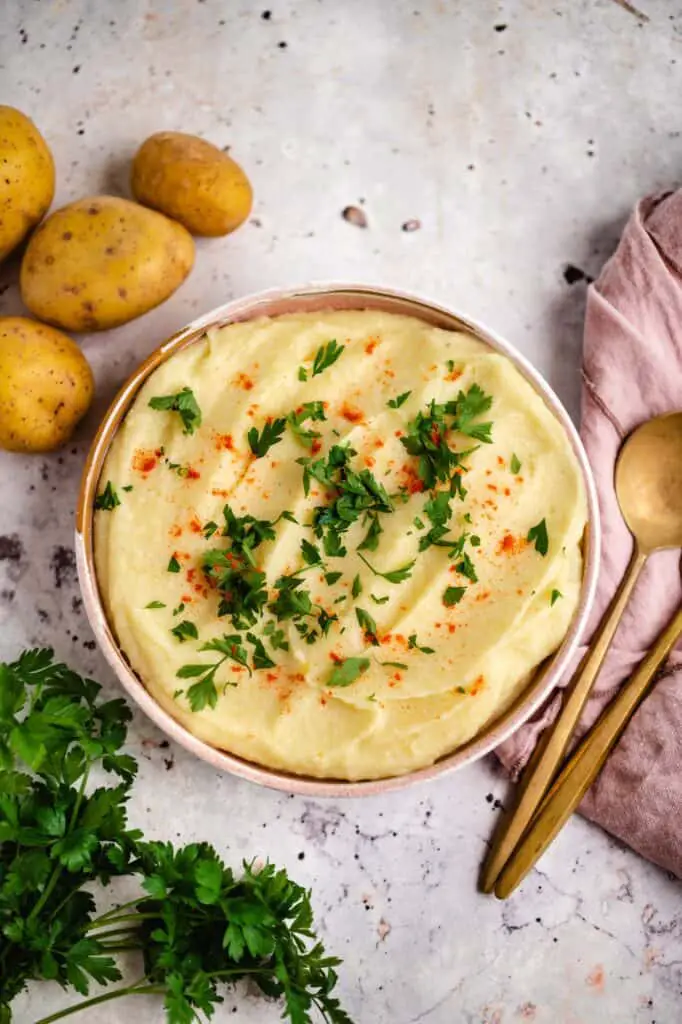 Vegan cauliflower and potato puree (gf)