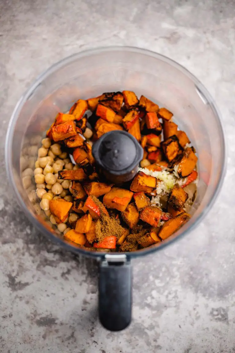 Gerösteter Kürbis Hummus (v &amp; gf) Rezept — VEGANE VIBES