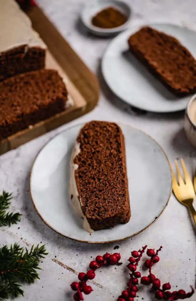 Gluten free vegan spice cake