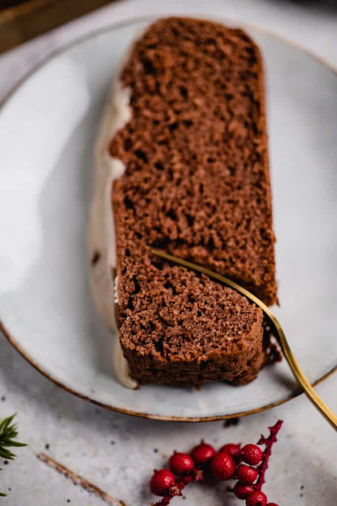 Gluten free vegan spice cake