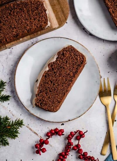 Glutenfreier veganer Gewürzkuchen