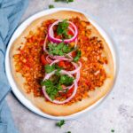 Vegane Lahmacun (Türkische Pizza)