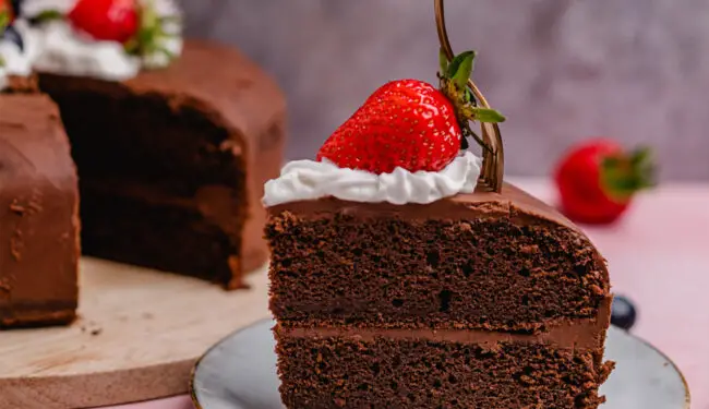 vegane Schokoladen Torte (gf)