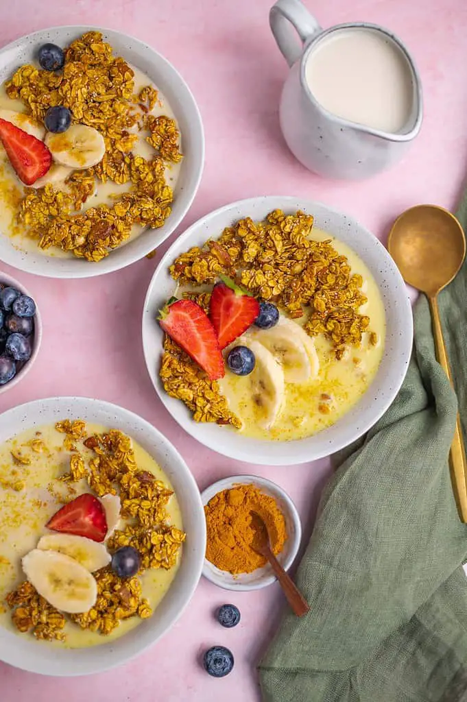 Golden Milk Granola (vegan)