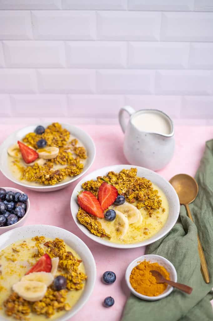 Golden Milk Granola (vegan)