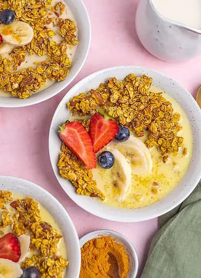 Golden Milk Granola (vegan)