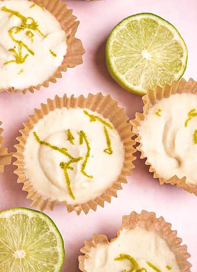 Vegane Limetten Cashew Cups