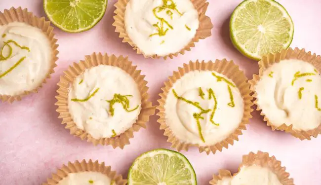 Vegane Limetten Cashew Cups