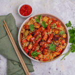 Gebratener Kimchi Reis (vegan) Rezept